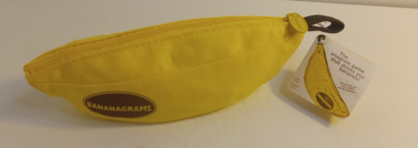 2018 Bananagrams Anagram Word Tile Game That Will Drive You Bananas! COMPLETE