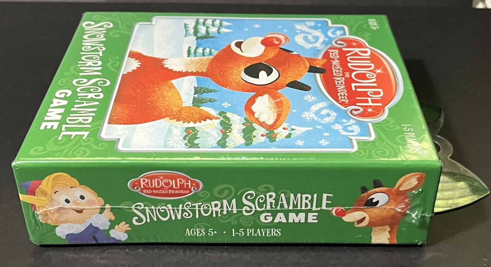 New Funko Rudolph The Red Nosed Reindeer Snowstorm Scramble Game 1-5 Players