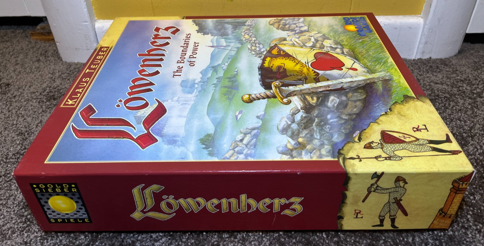 LOWENHERZ BOARD GAME Rio Grande Games, OOP, Pieces Still Sealed, Excellent Rare