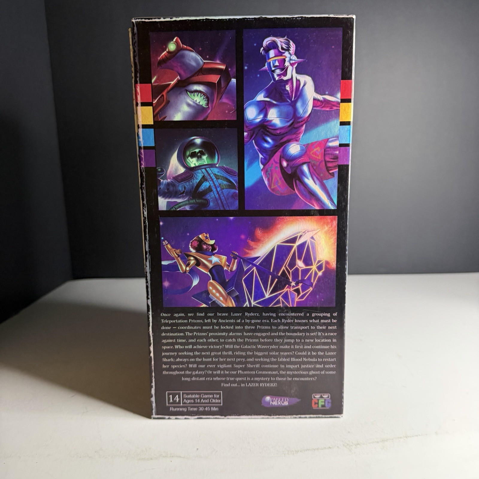 Lazer Ryderz Original Series Box Set Greater Than Games OOP Includes 4 Character