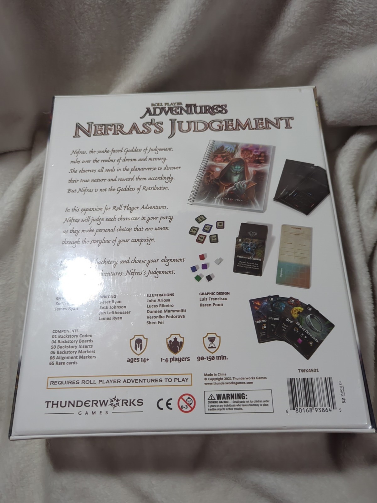 Thunderworks Games Roll Player Adventures: Nefras’s Judgement Expansion -…