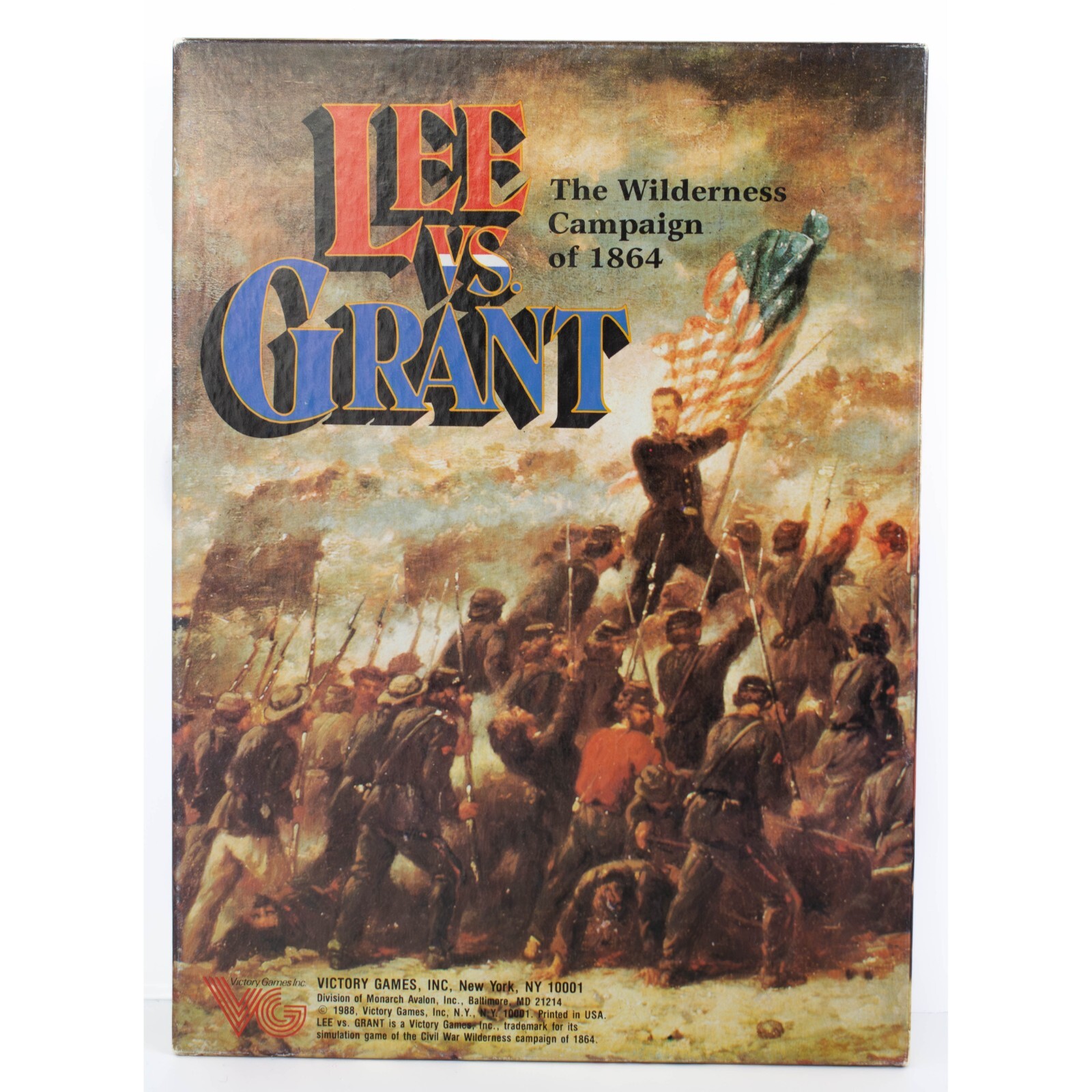 Lee vs. Grant: The Wilderness Campaign of 1864 – Pieces 100% Complete NO TRAY