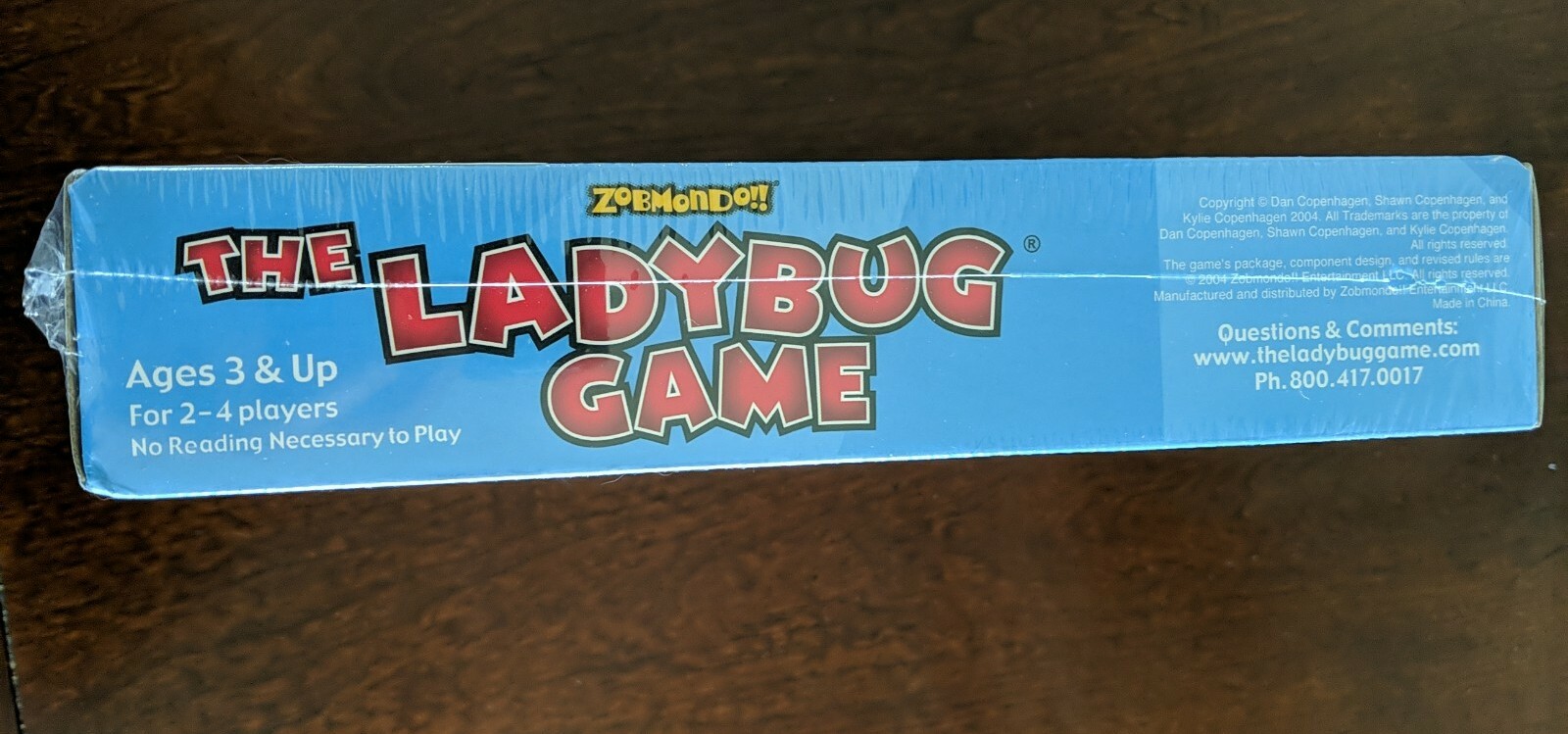 BRANDNEW Zobmondo The Ladybug Game Invented by 1st Grader Multiple Award Winner