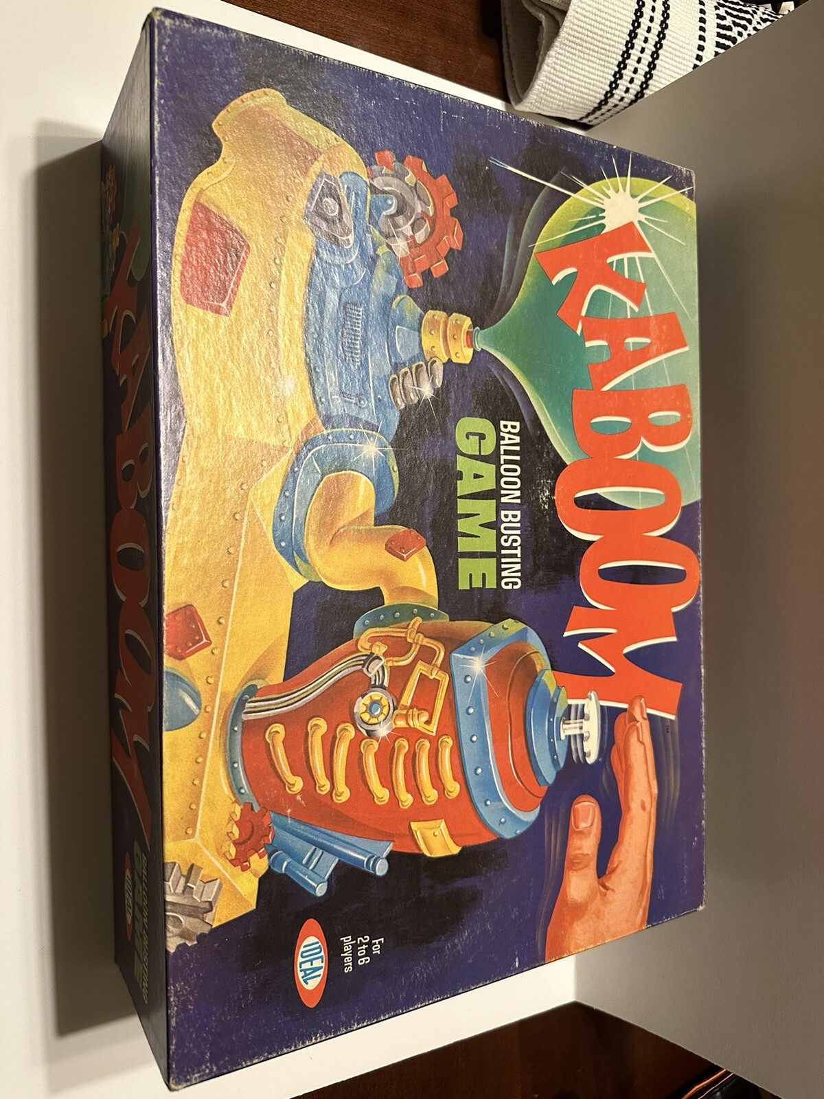 Kaboom Balloon Busting VTG Ideal Board Game 2433-1 OG First 1st Edition