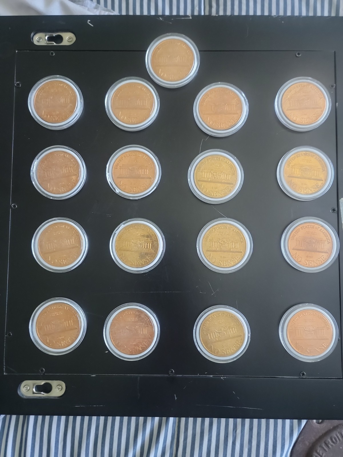 Vtg 1990’s Lot of 17 Heavy Extreme Quarter Pounders Slammers “On Pogs We Thrust”