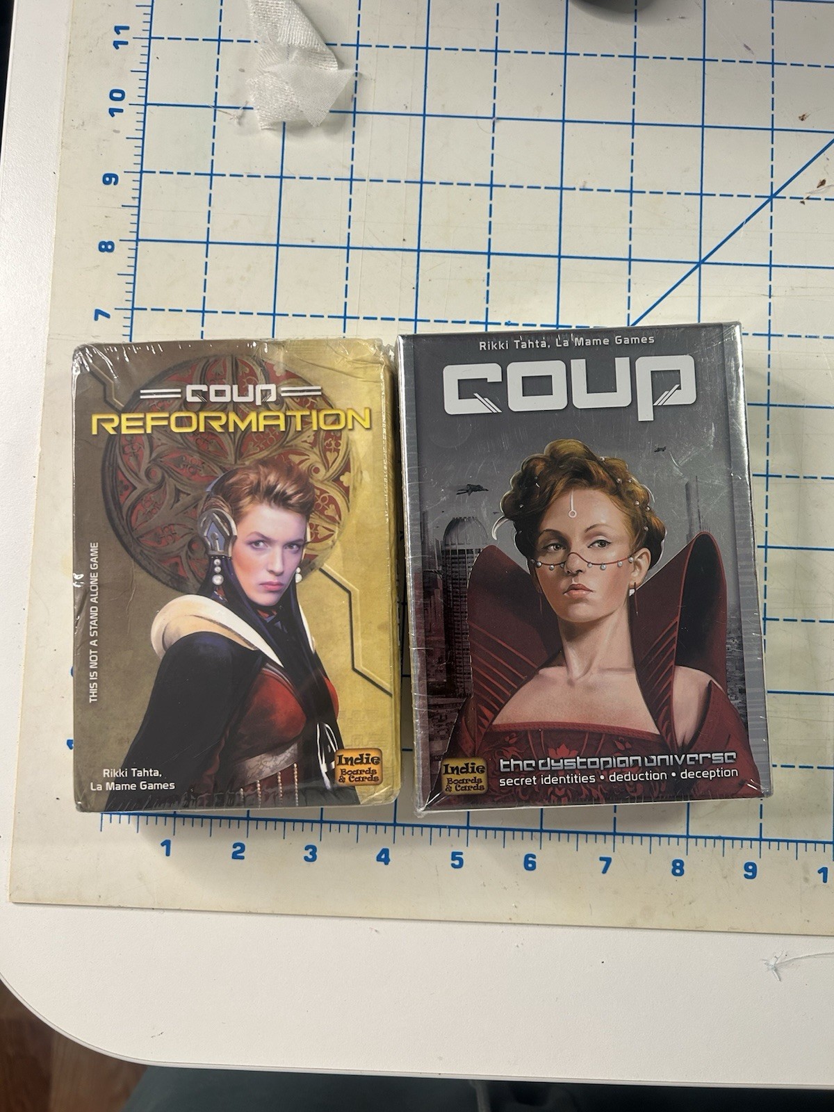 Coup The Dystopian Universe Strategy Card Game With Expansion Sealed