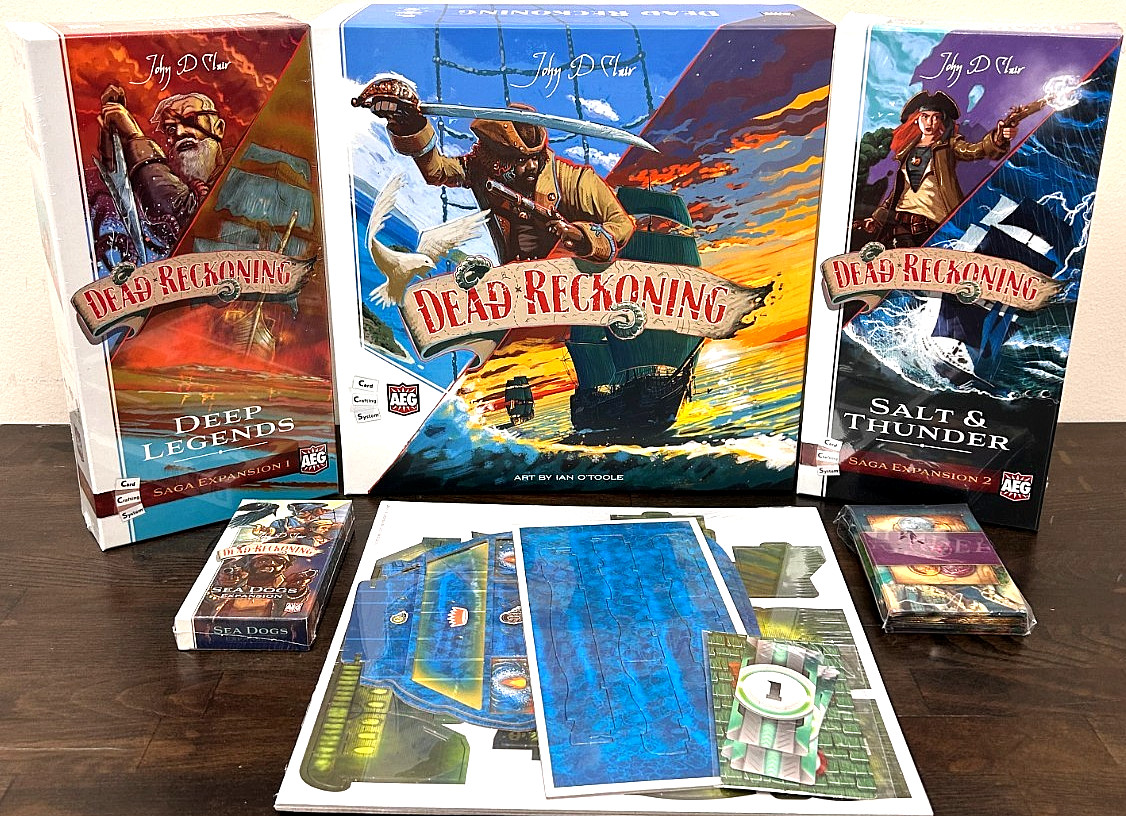 Dead Reckoning Board Game + Deep Legends/Salt & Thunder/Sea Dogs/KS Exclusives!