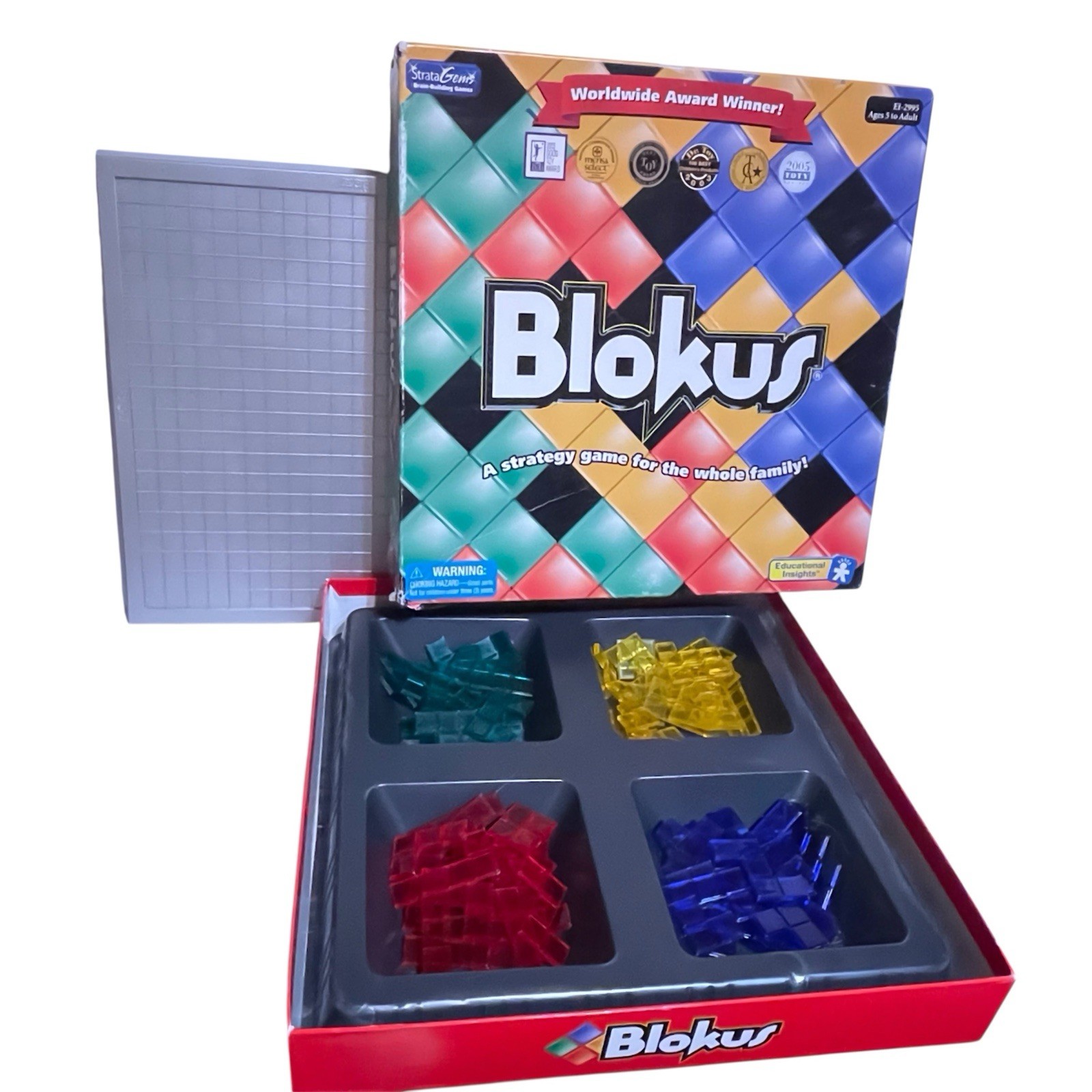Blokus A Strategy Game for the Whole Family 2005 Worldwide Award Winner Complete