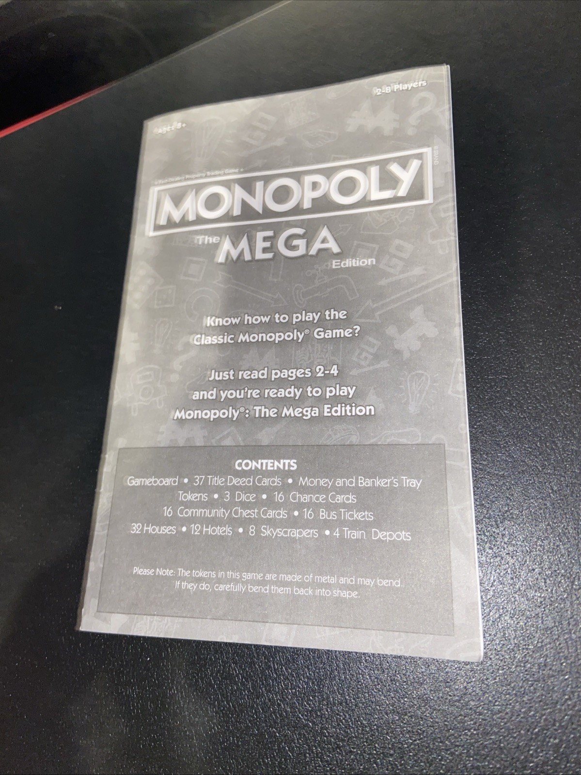 2023 Monopoly The Mega Edition Board Game Complete Clean 2 To 8 Players