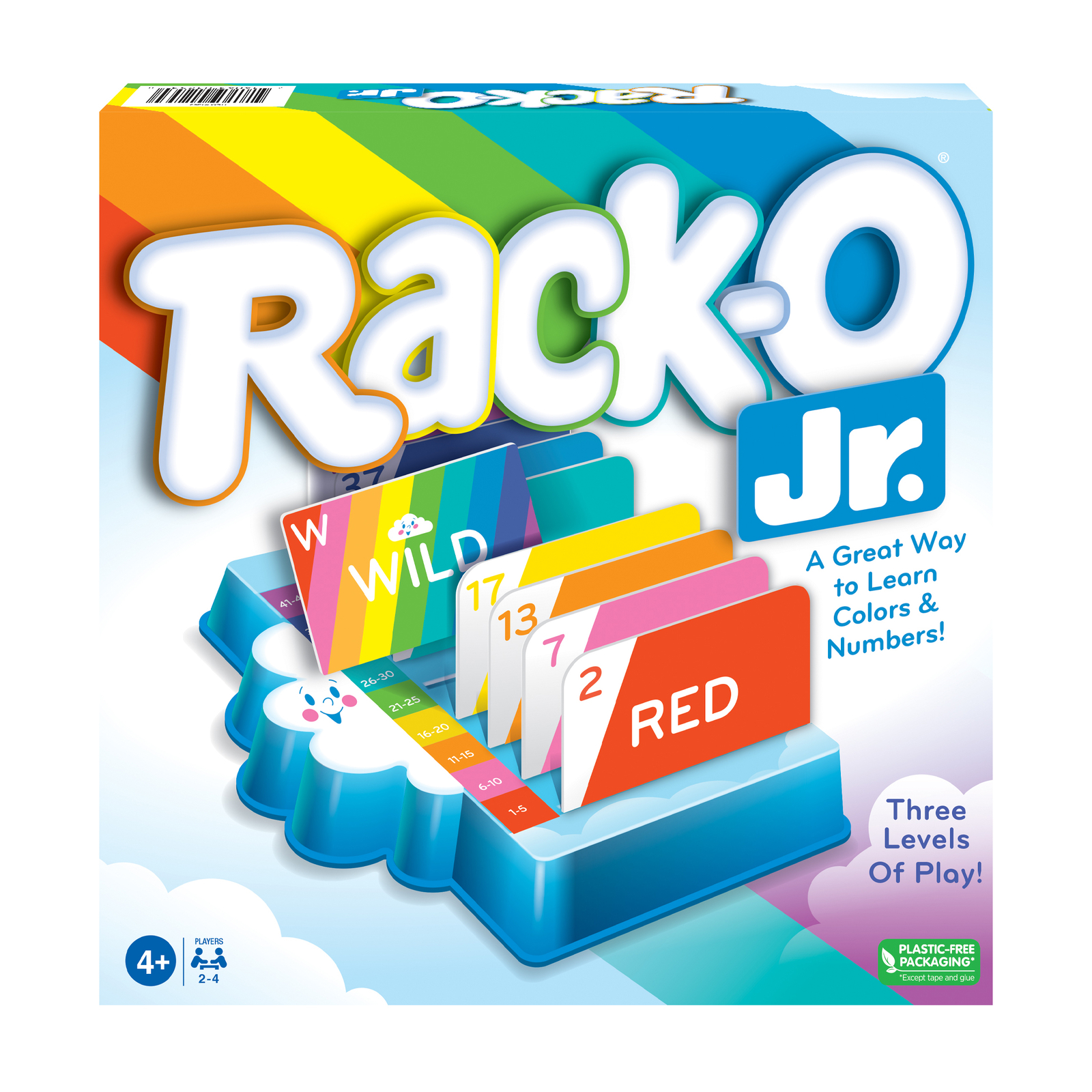 New – Winning Moves Rack-O Jr. – Ages 4+ | 2-4 players