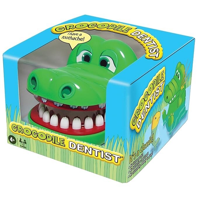 Crocodile Dentist – Press Your Luck – Family Game Night Kids 4+ & Adults