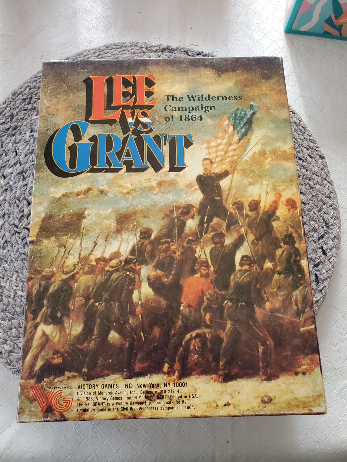 Lee vs. Grant: The Wilderness Campaign of 1864- Victory Games Punched, Complete
