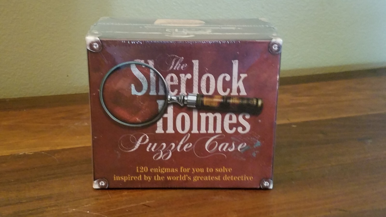 New Sterling Innovation Sherlock Holmes Puzzle Case Detective Game Sealed