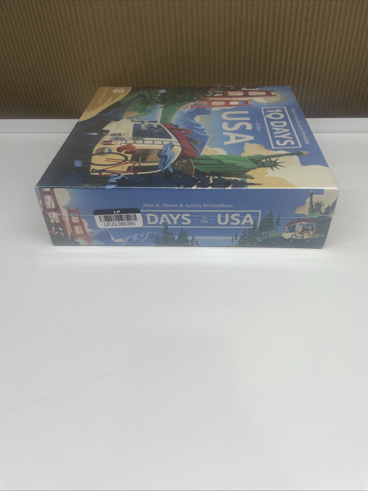 10 Days in the USA Board Game The OP Games Family Adult & Kids New Read