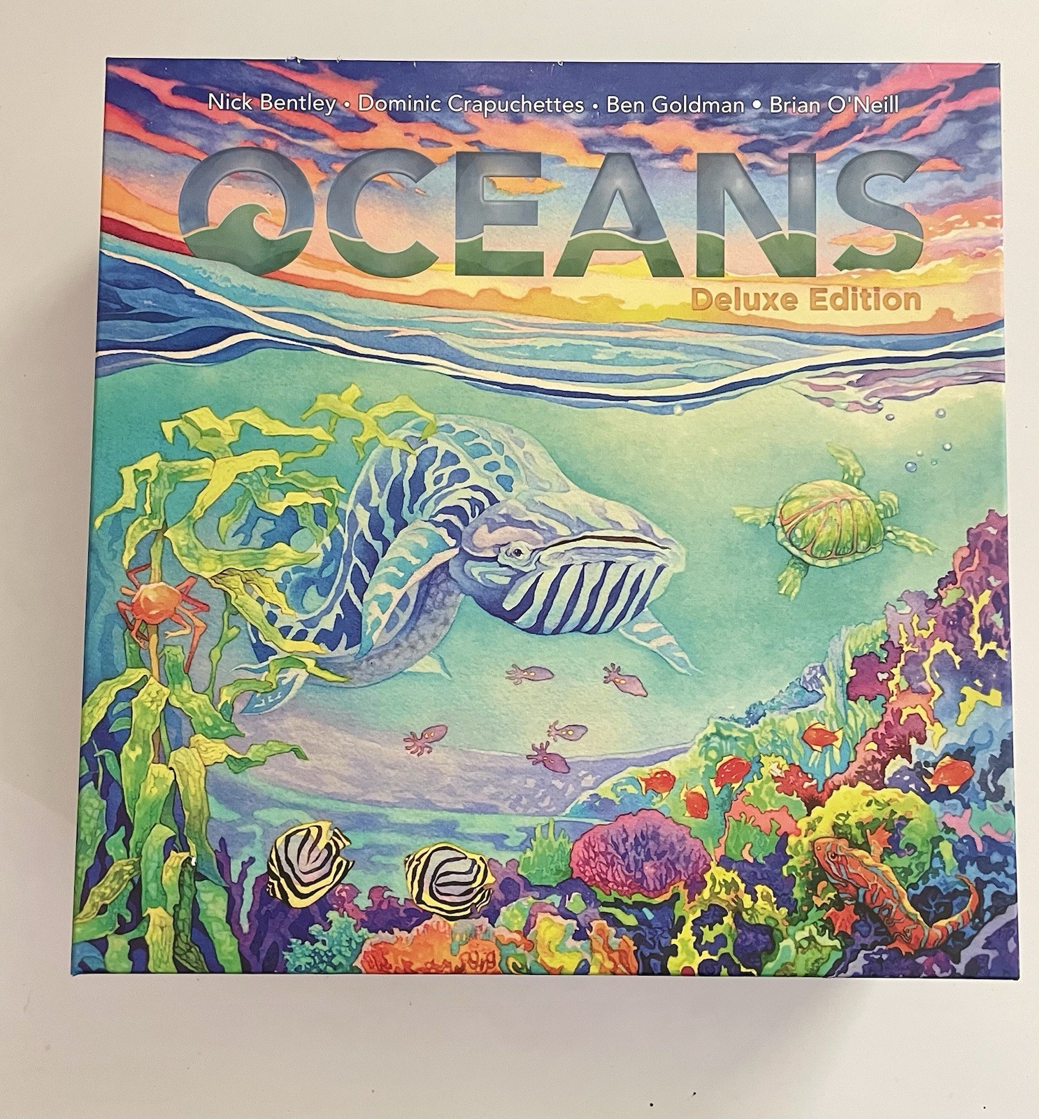 OCEANS, North Star Games 2019 Board Game (Deluxe Edition) With Promos