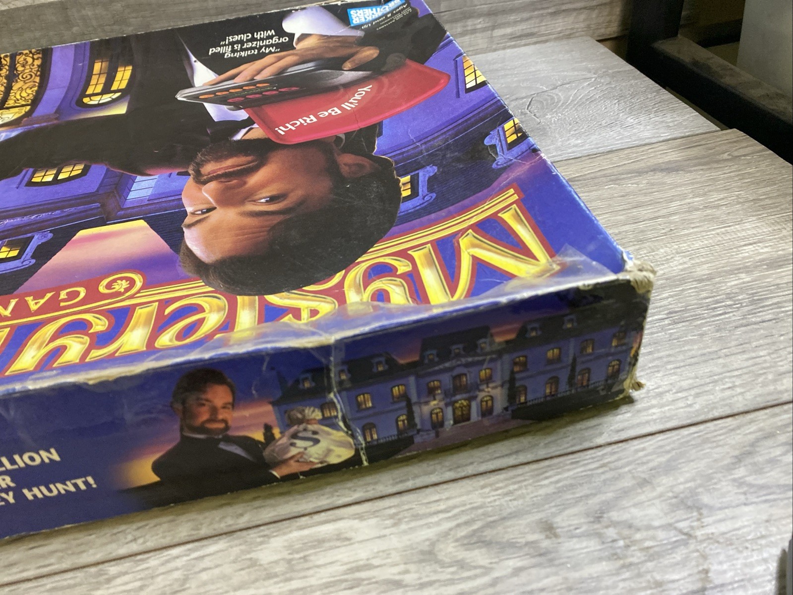 1995 Mystery Mansion Electronic Talking Game Parker Bros (Missing 2 Movers)