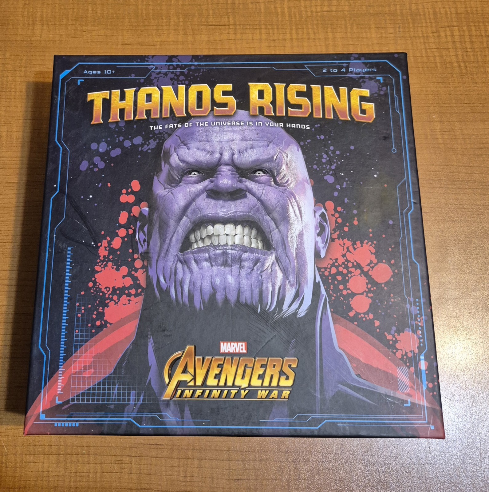Complete Avengers Infinity War Thanos Rising 2018 USAopoly Dice Board Game