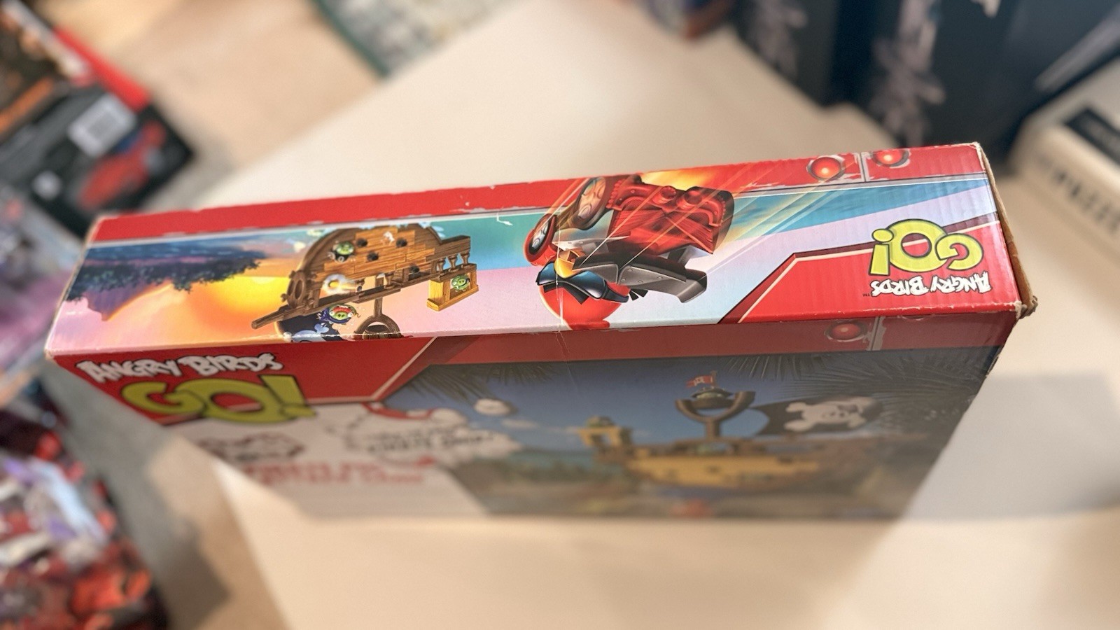Angry Birds Go Jenga Pirate Pig Attack Game INCOMPLETE Hasbro Gaming 2013 Rovio