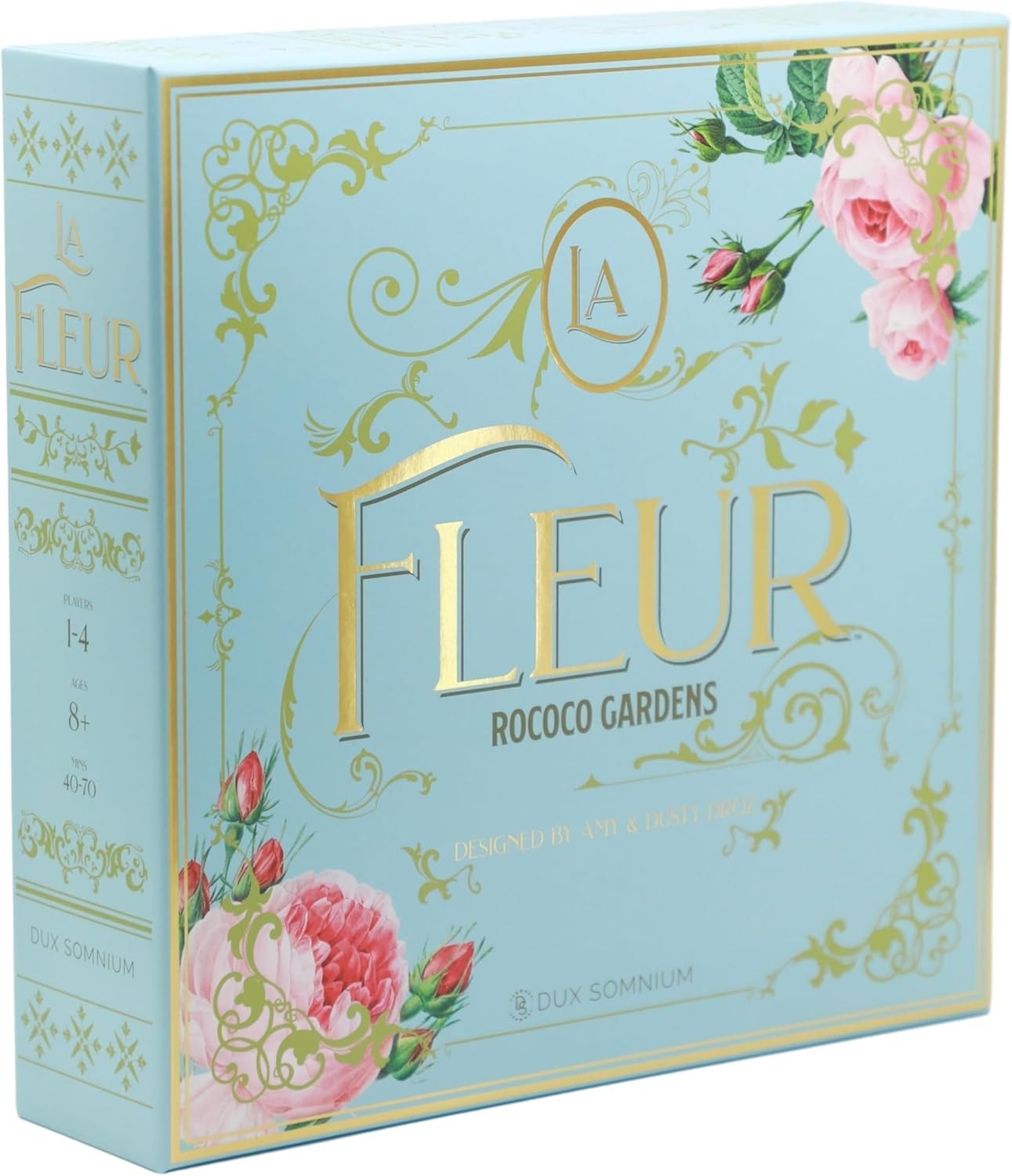 LA FLEUR ROCOCO GARDENS BOARD GAME I DUX SOMNIUM I 1-4 PLAYERS I NEW & SEALED