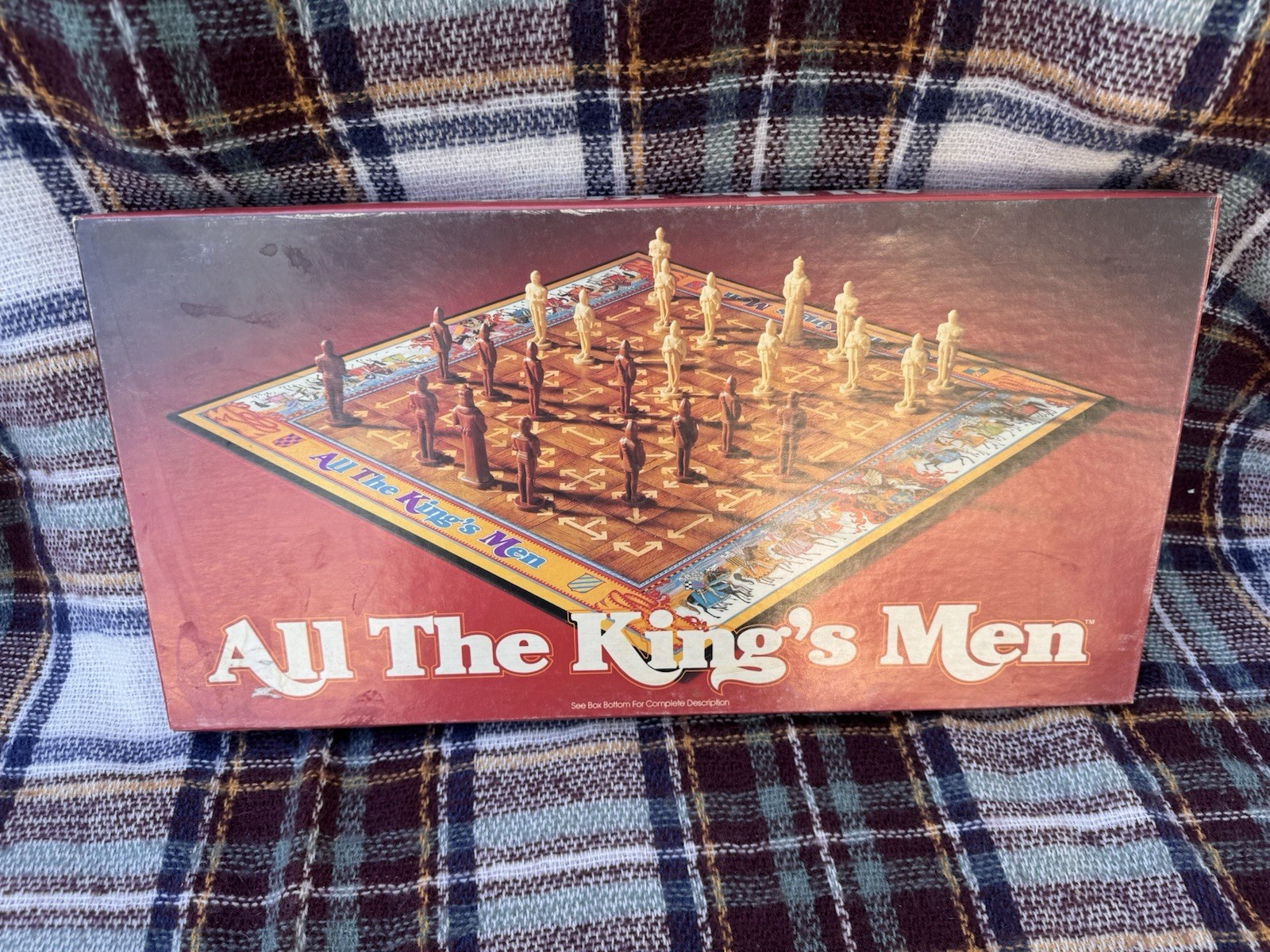 All The King’s Men Strategy Board Game Complete Set . COMPLETE!!