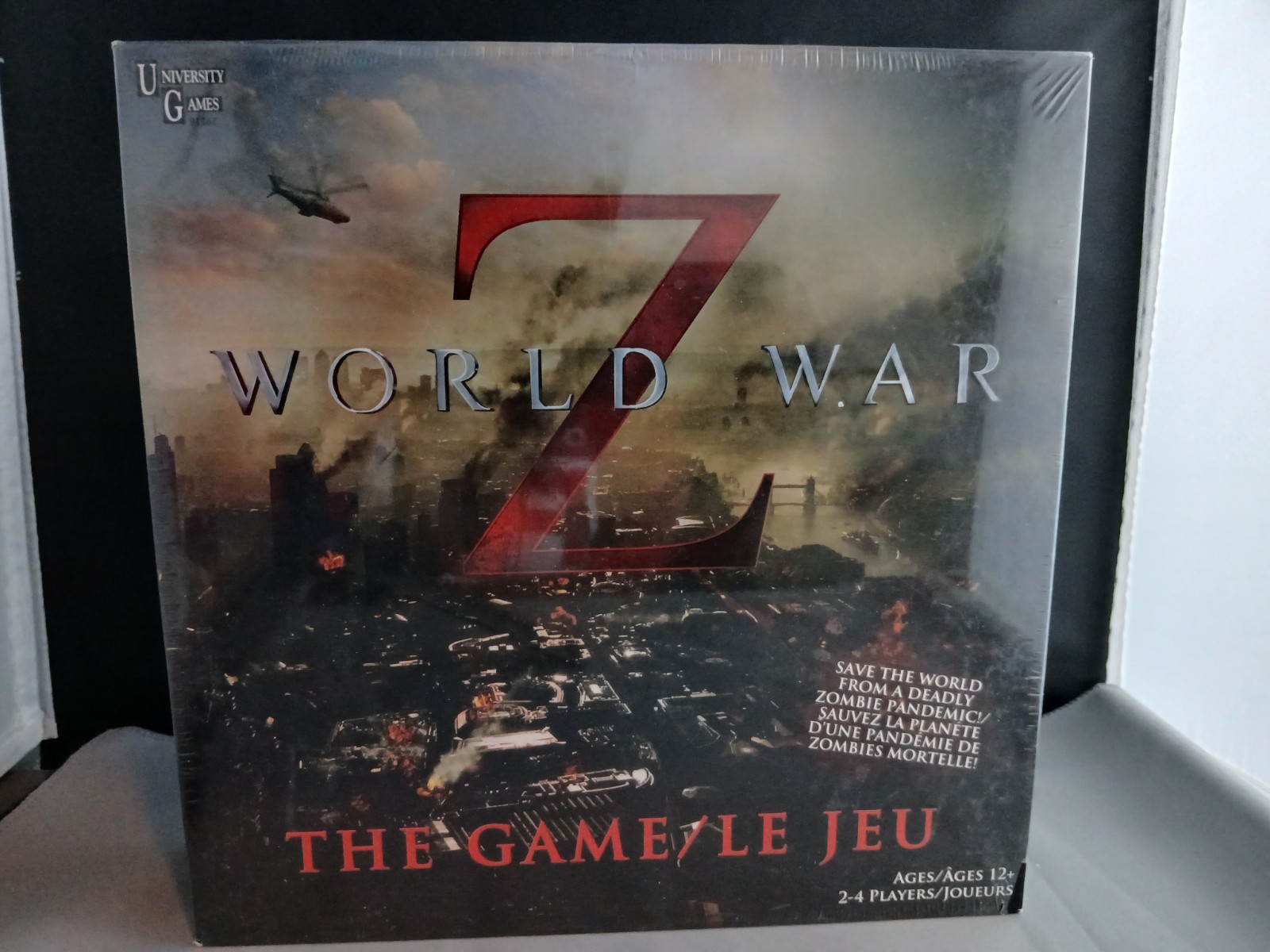 World War Z Board Game/Le Jeu 2013 Sealed Rare English/French Edition
