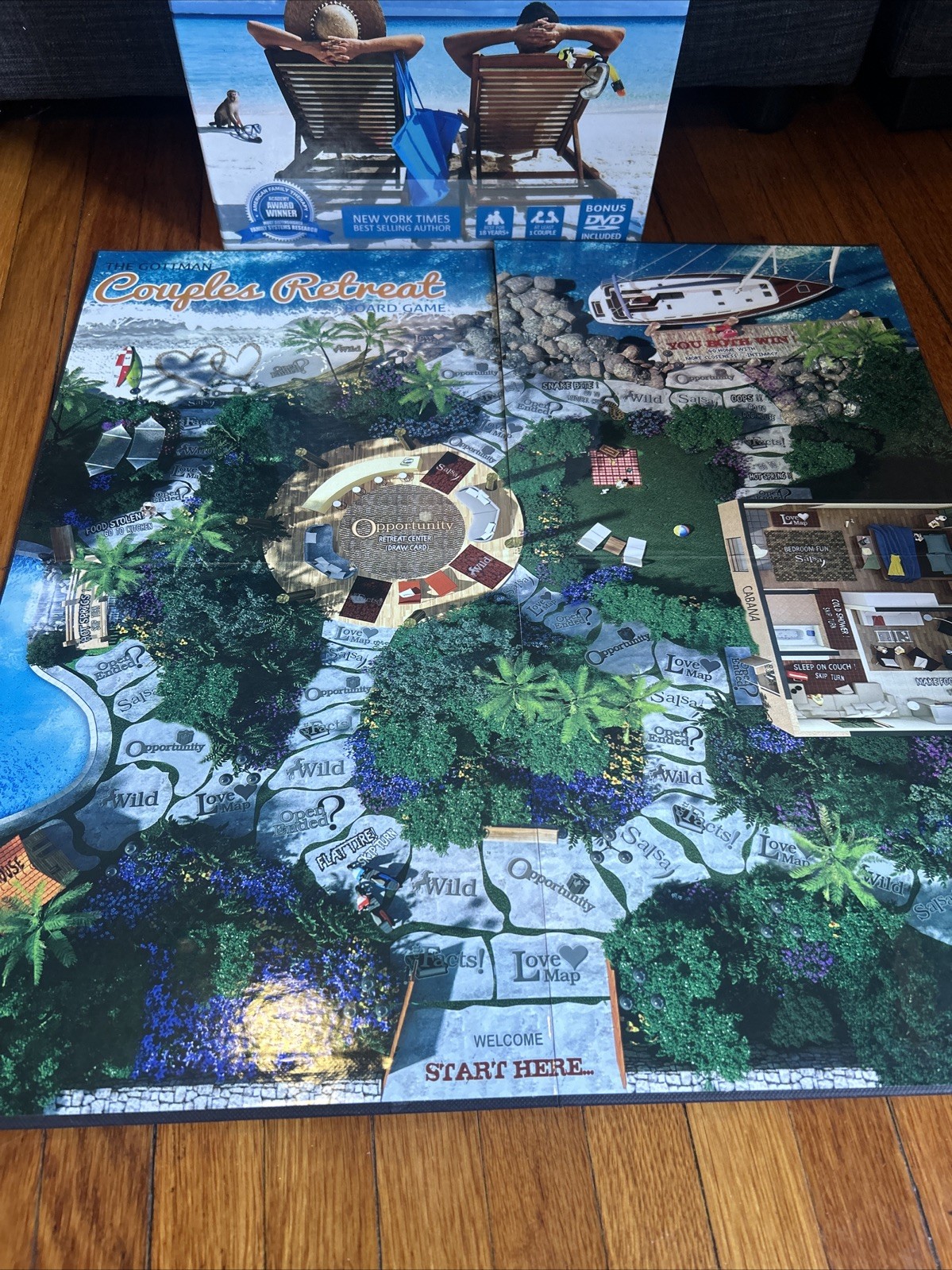 The Gottman Couples Retreat Board Game Award Winner Relationship Tool