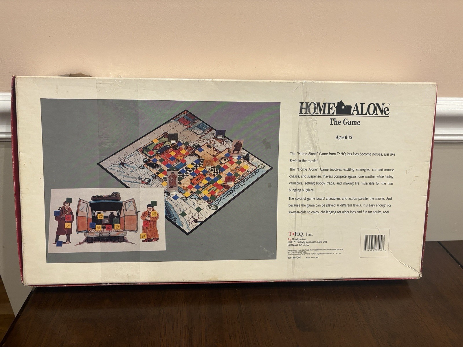 Home Alone 1991 movie game T-HQ; Missing Instructions