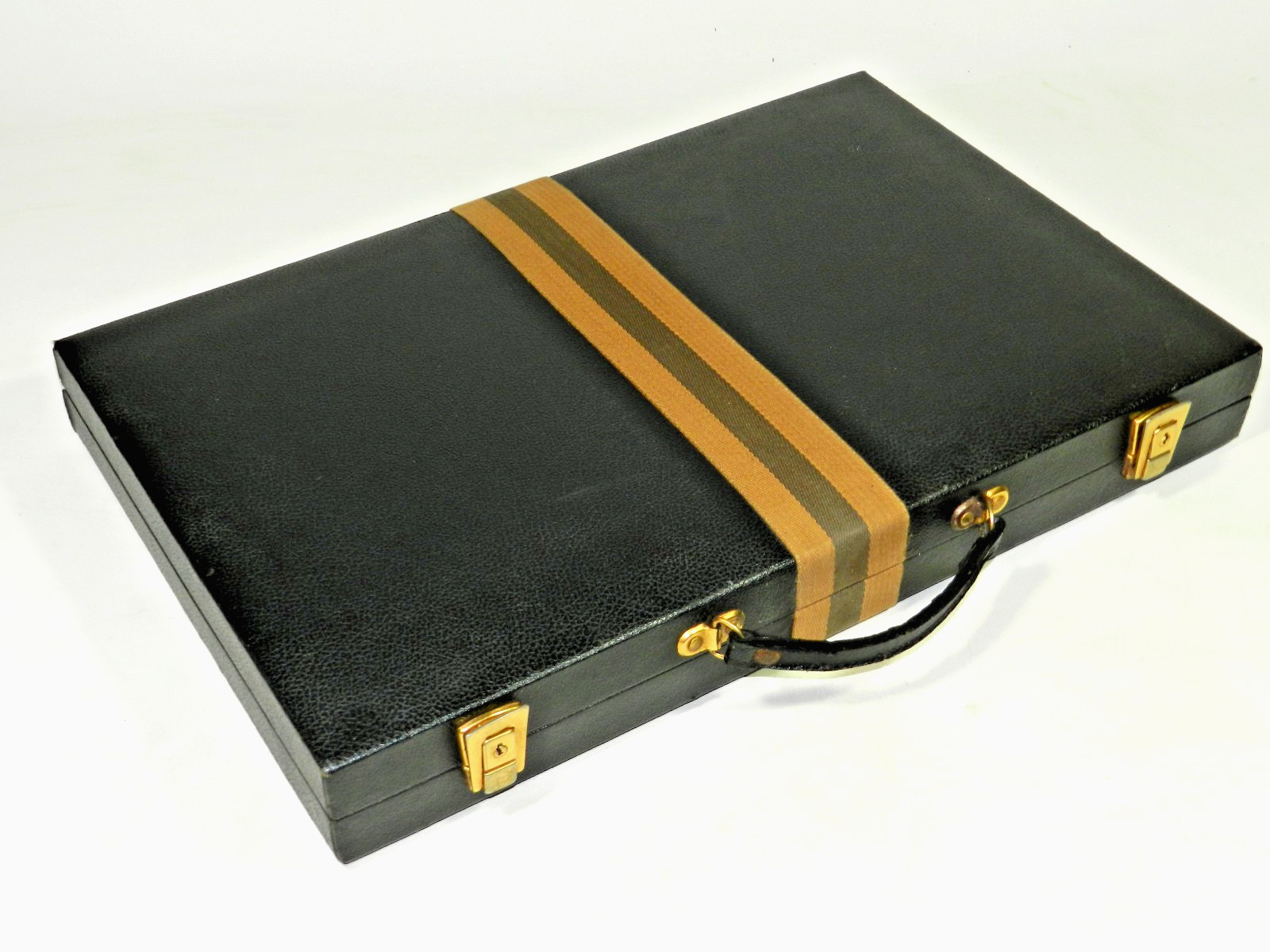 Vintage Tournament Backgammon Board Set 1.75″ x 3/8″