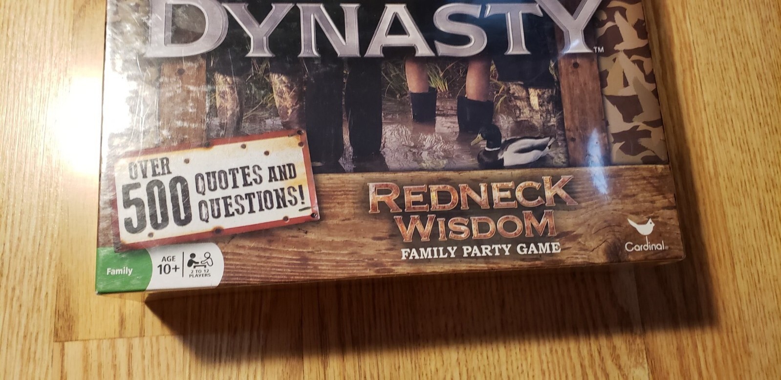 Duck Dynasty Board Game New 2 to 12 Players Redneck Wisdom Party Factory Sealed