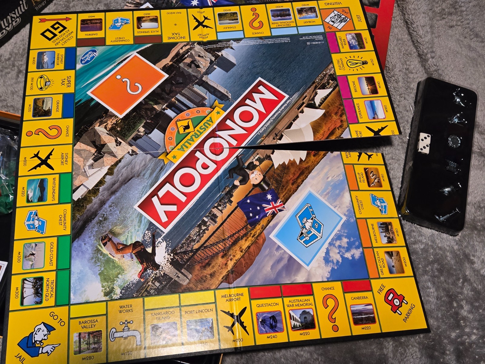 Monopoly Australia Special Edition Board Game Hasbro 2016 100% Complete
