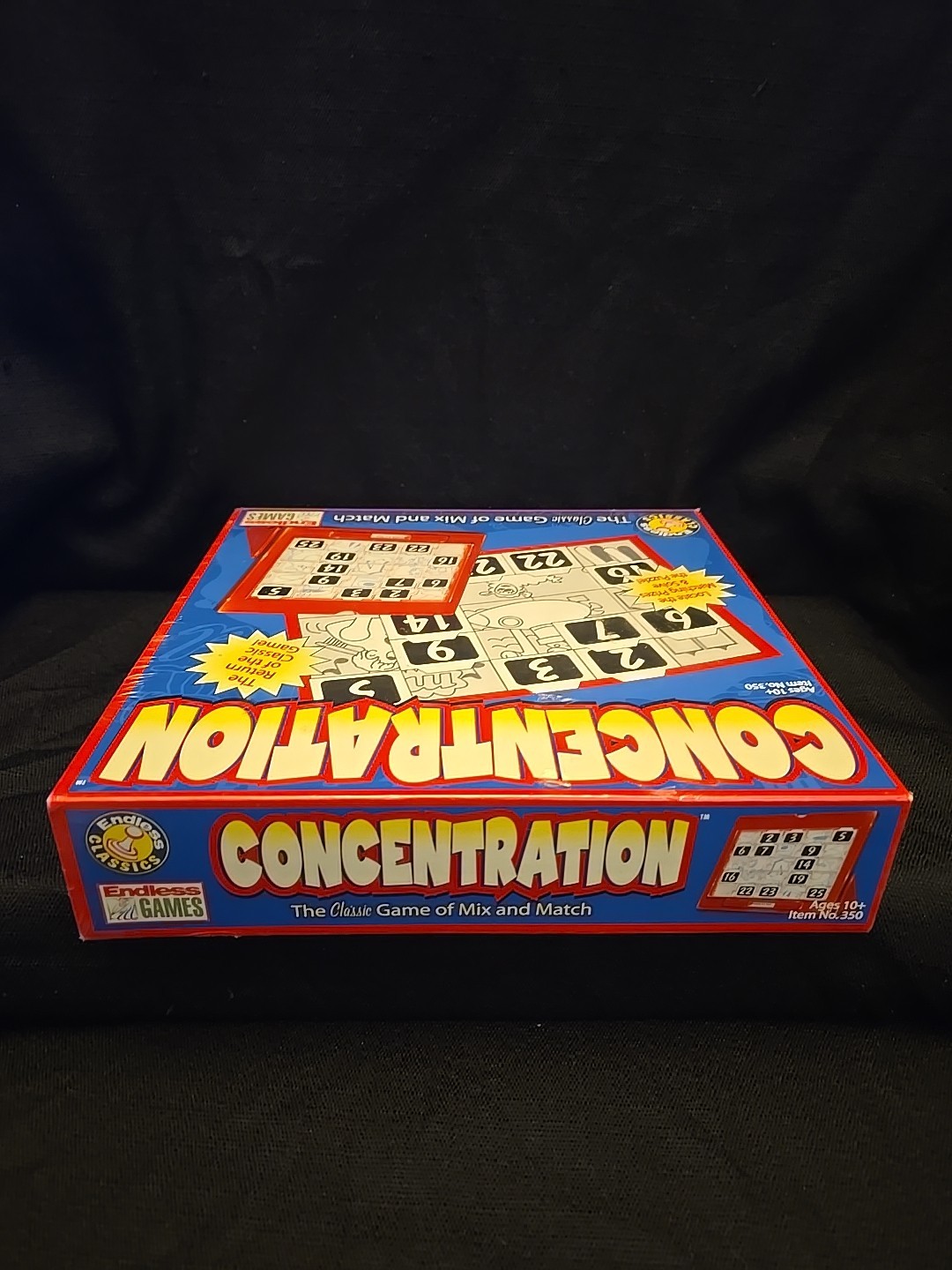 New And Sealed CONCENTRATION Board Game 2002 Classic Game Of Mix & Match
