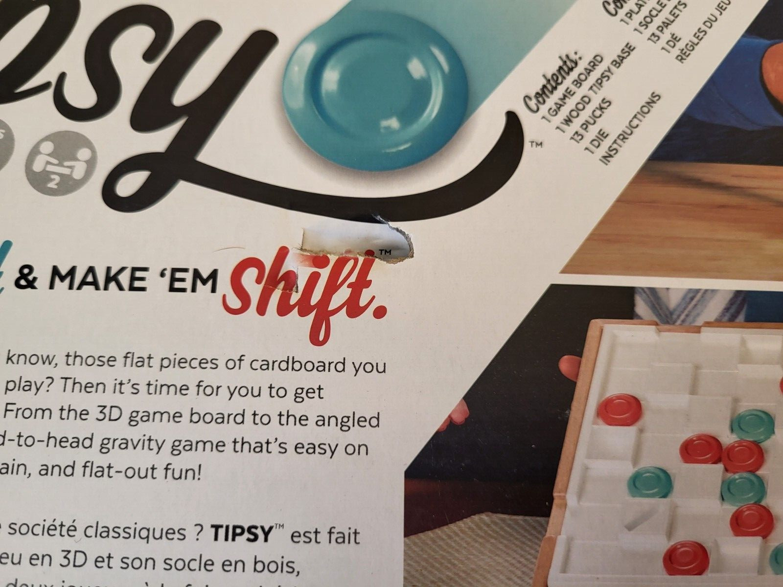 TIPSY 3D Gravity Board Game by Marbles Brain Workshop NEW