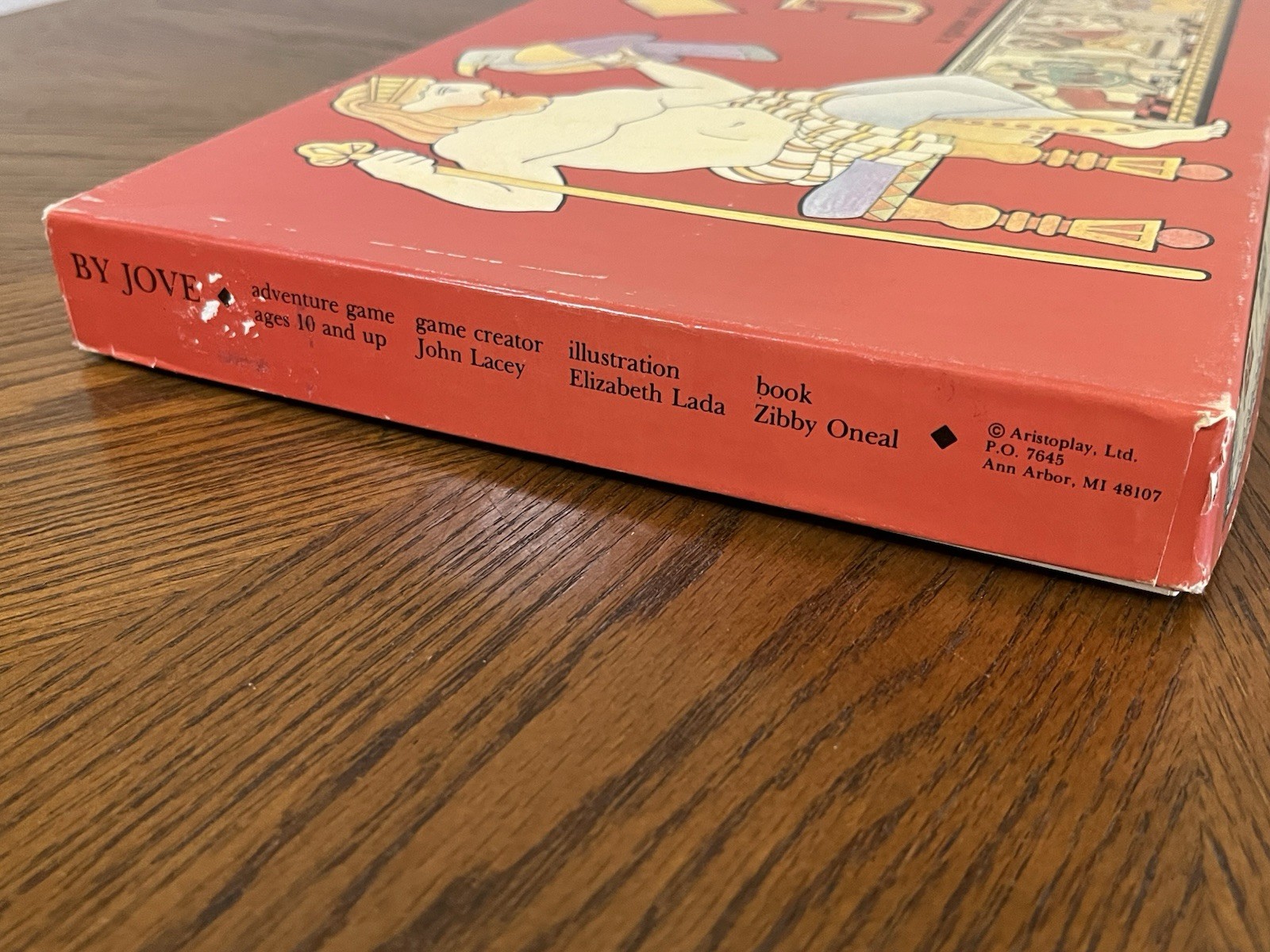 By Jove Board Game (1983 Aristoplay) Incomplete Read