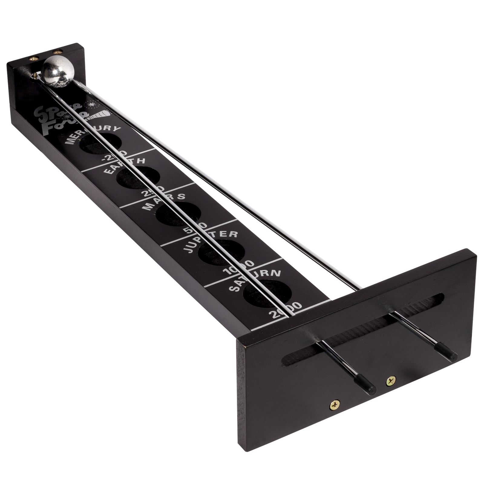 WE Games Shoot The Moon – Solid Wood, Black Stained – 18 in.