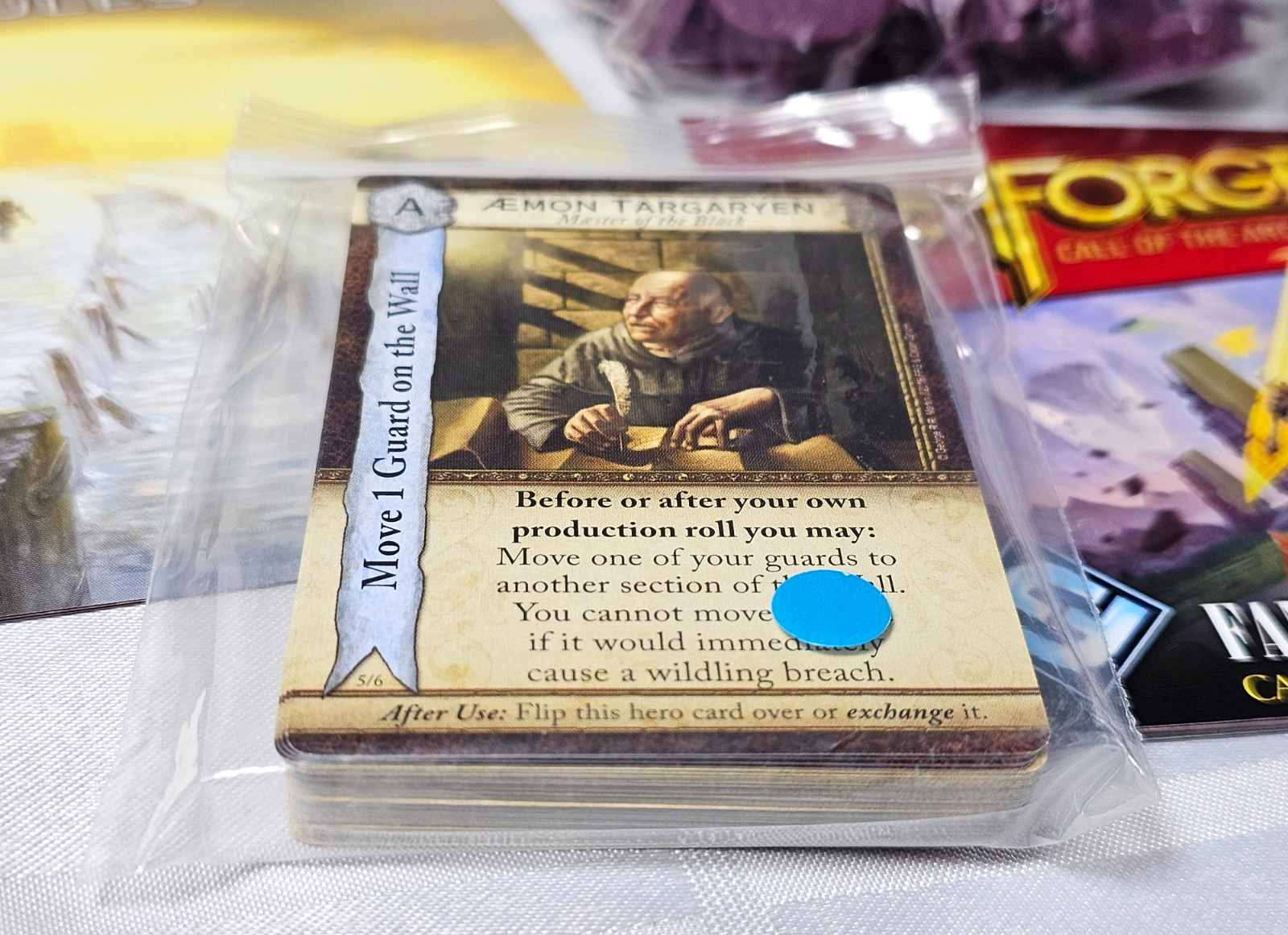 CATAN GAME OF THRONES BROTHERHOOD OF THE WATCH MAMMOTH EXTENSION BOARD GAME