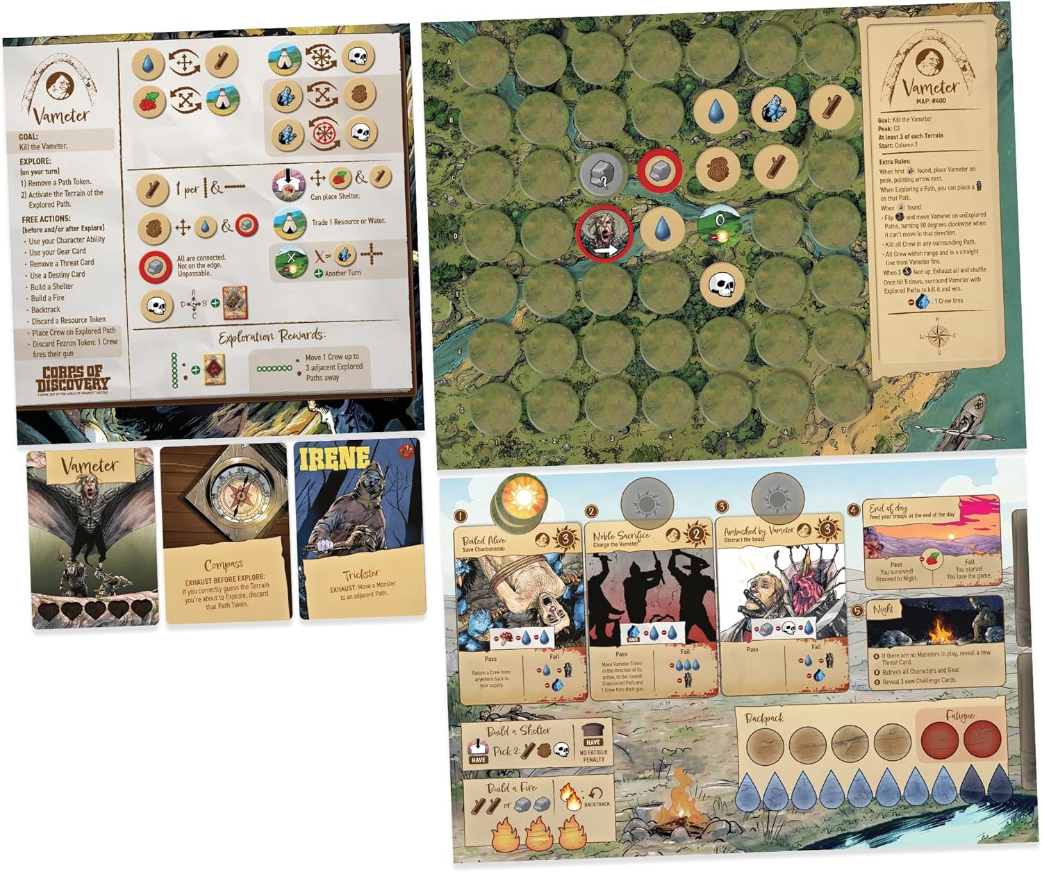 Corps of Discovery: Vameter Expansion by Off the Page Games – SEALED