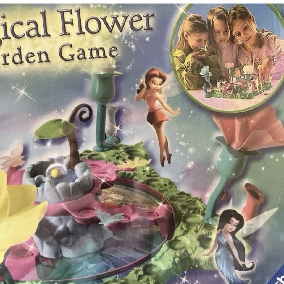 Disney Fairies Magical Flower Garden Game 2007 NEW