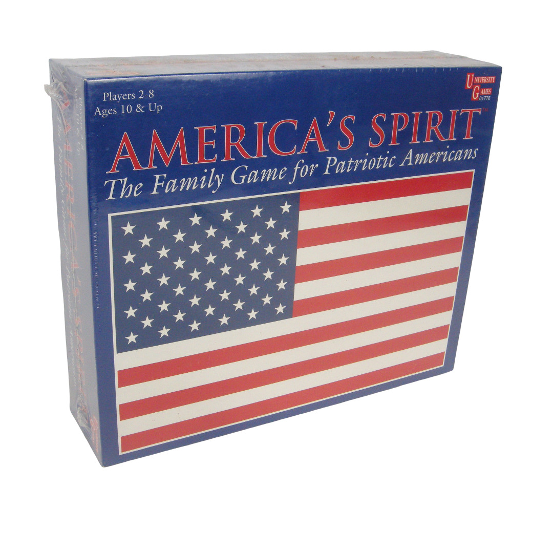 America’s Spirit The Family Game For Patriotic Americans 2001 University Games