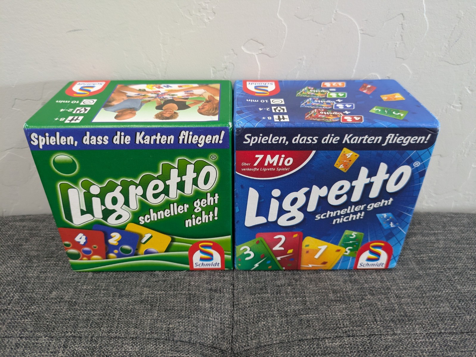 Ligretto Green & Blue Card Game Sets — Schmidt Spiele — Free Shipping!!