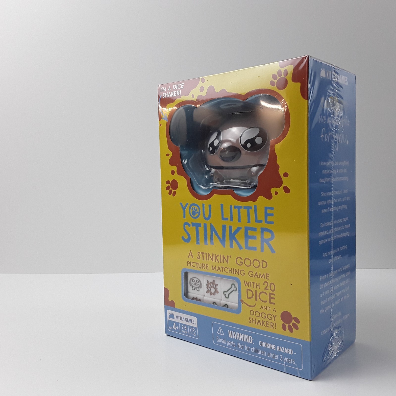 Kitten Games 90006458 You Little Stinker Matching Creative Board Game for Kids