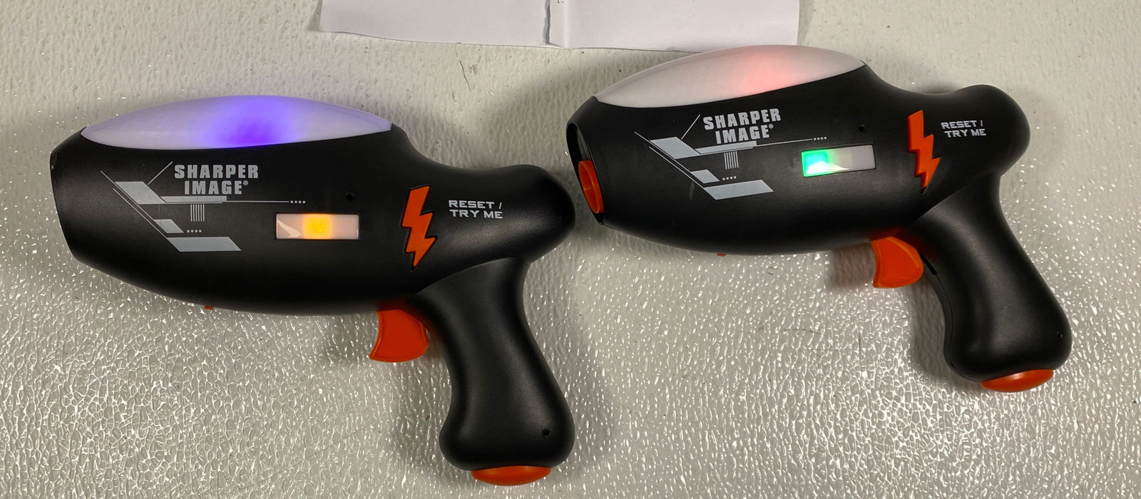 Sharper Image Space Blaster Shooting Game 206000-01- LR3058 Guns & Manual Only
