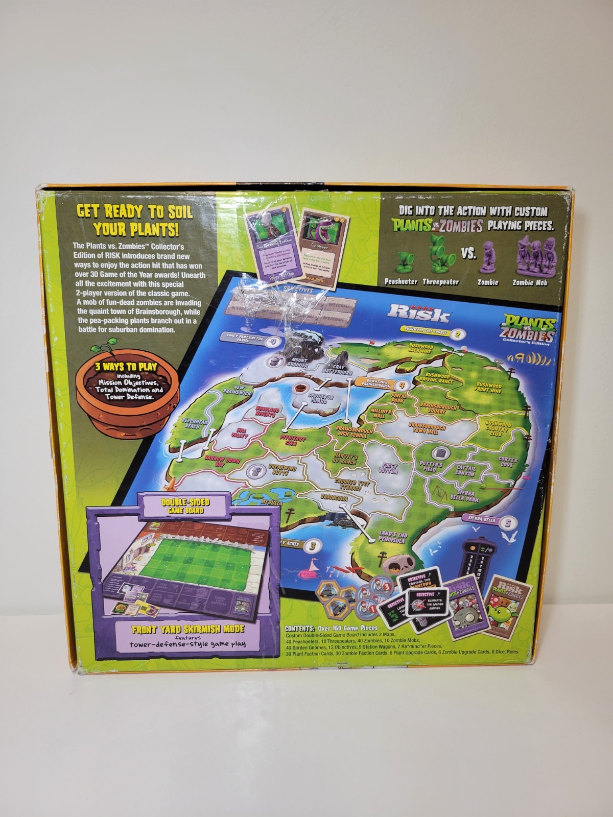 Risk Plants VS Zombies Collector’s Edition 2013 Board Game COMPLETE