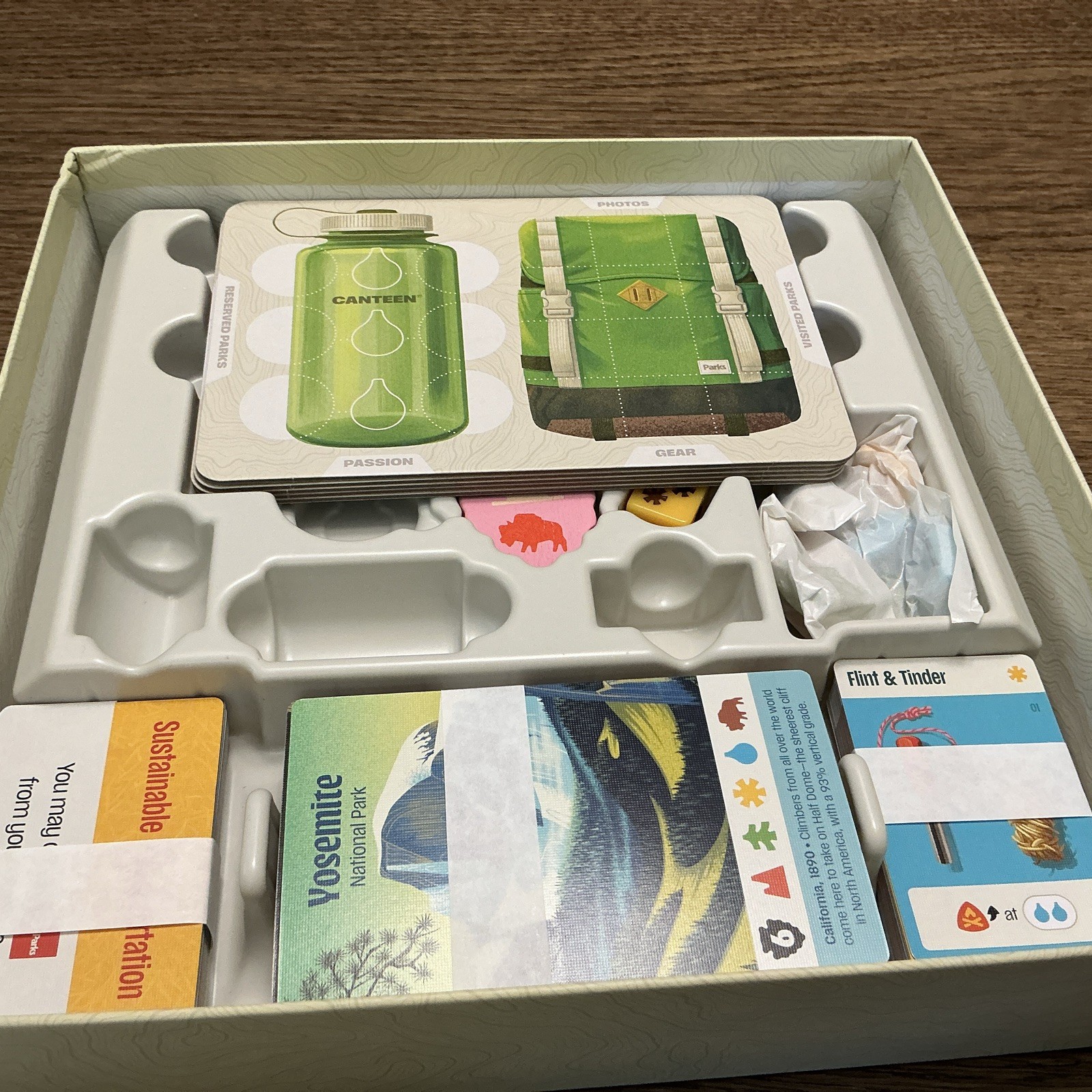 Keymaster Games: Parks Version 1.1 – Board Game – New Open Box