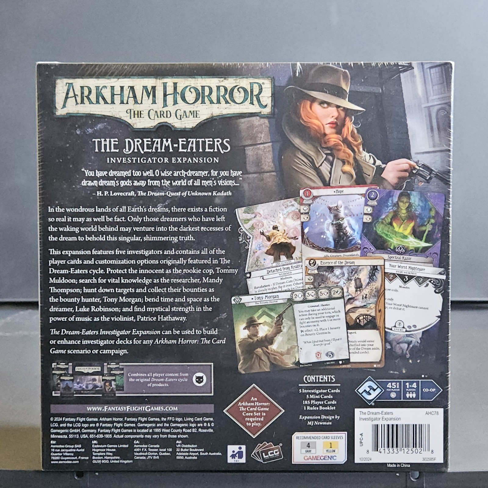Arkham Horror LCG – The Dream-Eaters Investigator Expansion – Sealed – OOP
