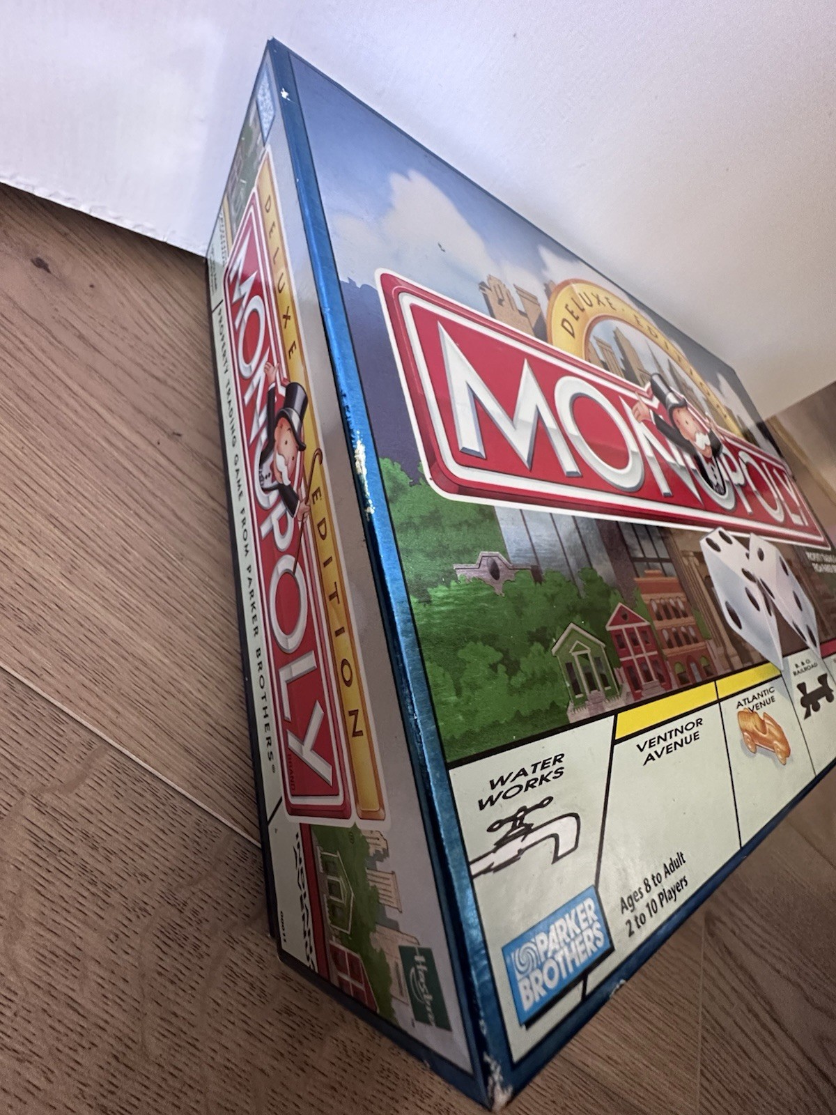 Parker Brothers Monopoly Deluxe Edition Board Game 1998 Complete Finance Family