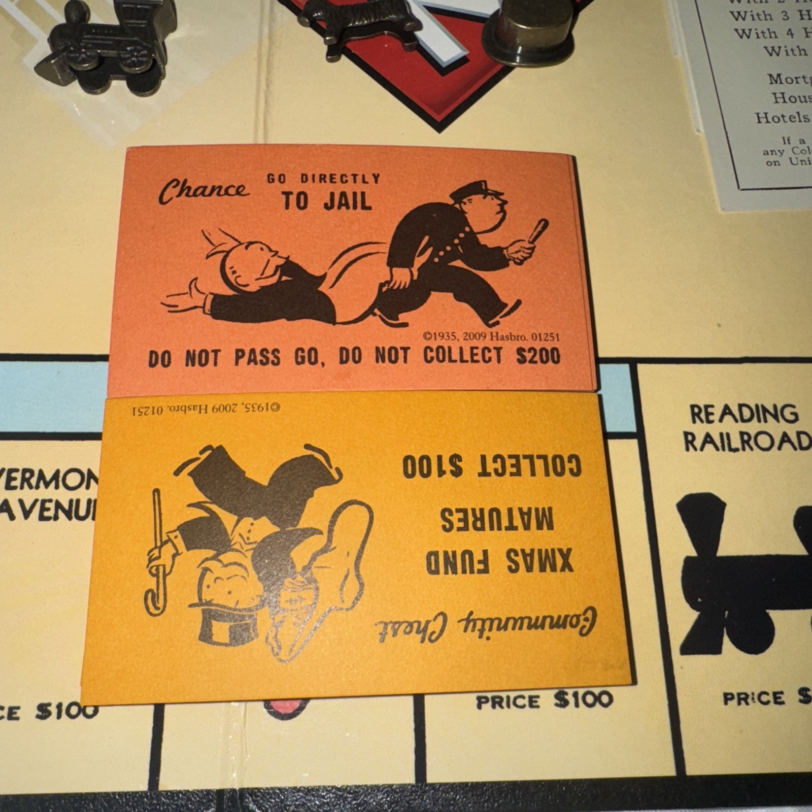 MONOPOLY ~ VINTAGE COLLECTION BOOKSHELF WOODEN BOX 2009 ~ 100% COMPLETE ~ EUC ~
