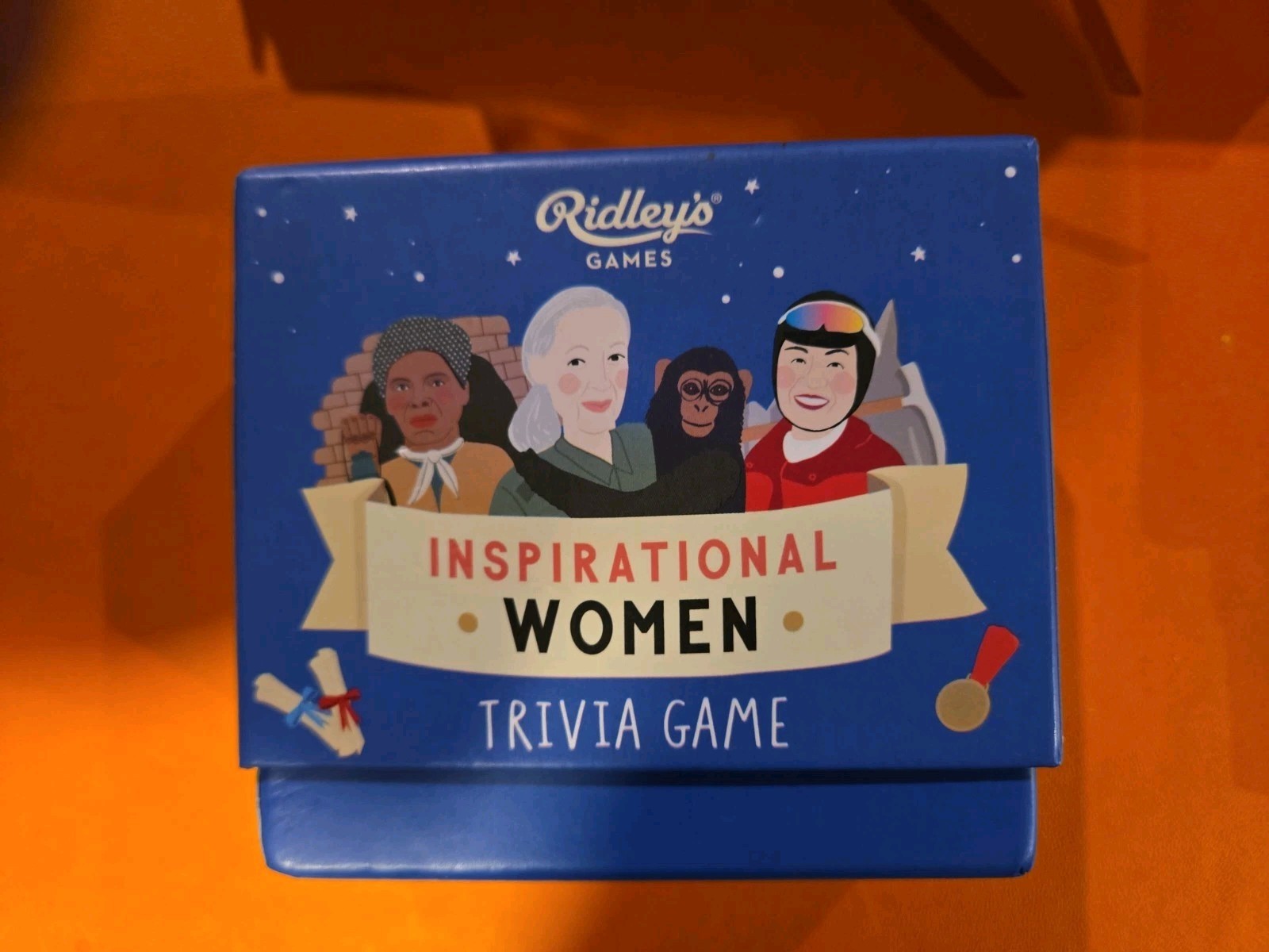 Ridley’s Games Inspirational Women Trivia Game Cards Questions Answers Quiz
