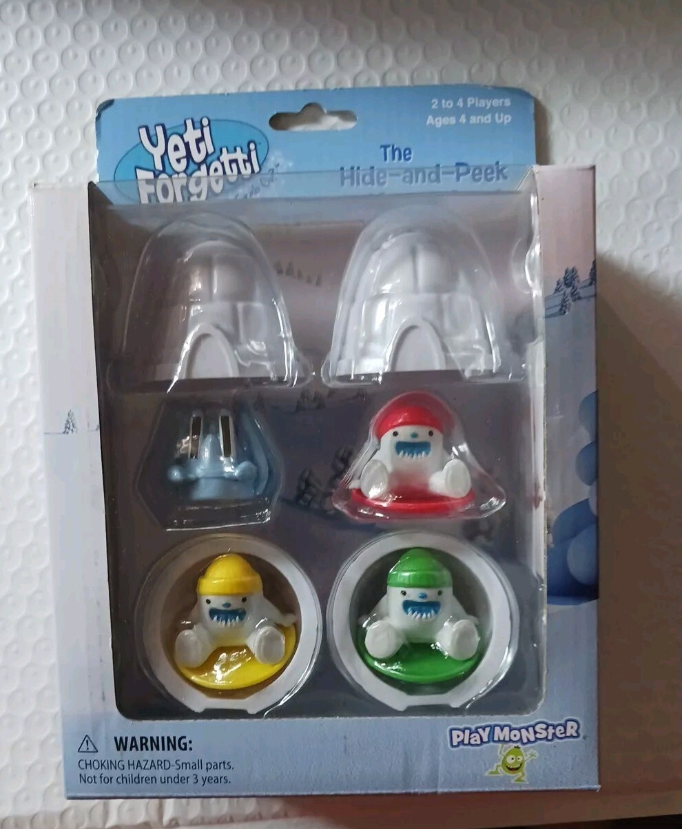 Family Games For All Ages/ Young Players. PLAYMONSTER YETI FORGETTI Memory