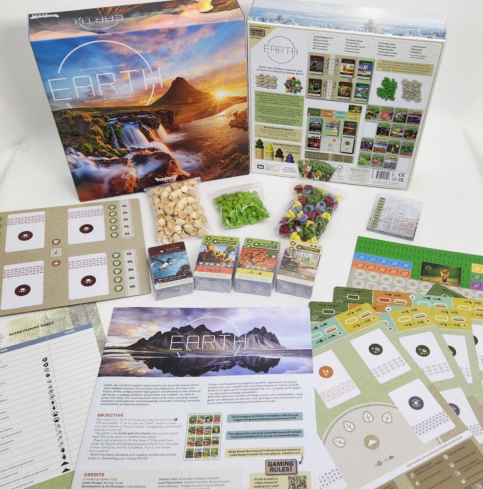 Earth Boardgame Retail Edition – by Inside Up Games SEALED