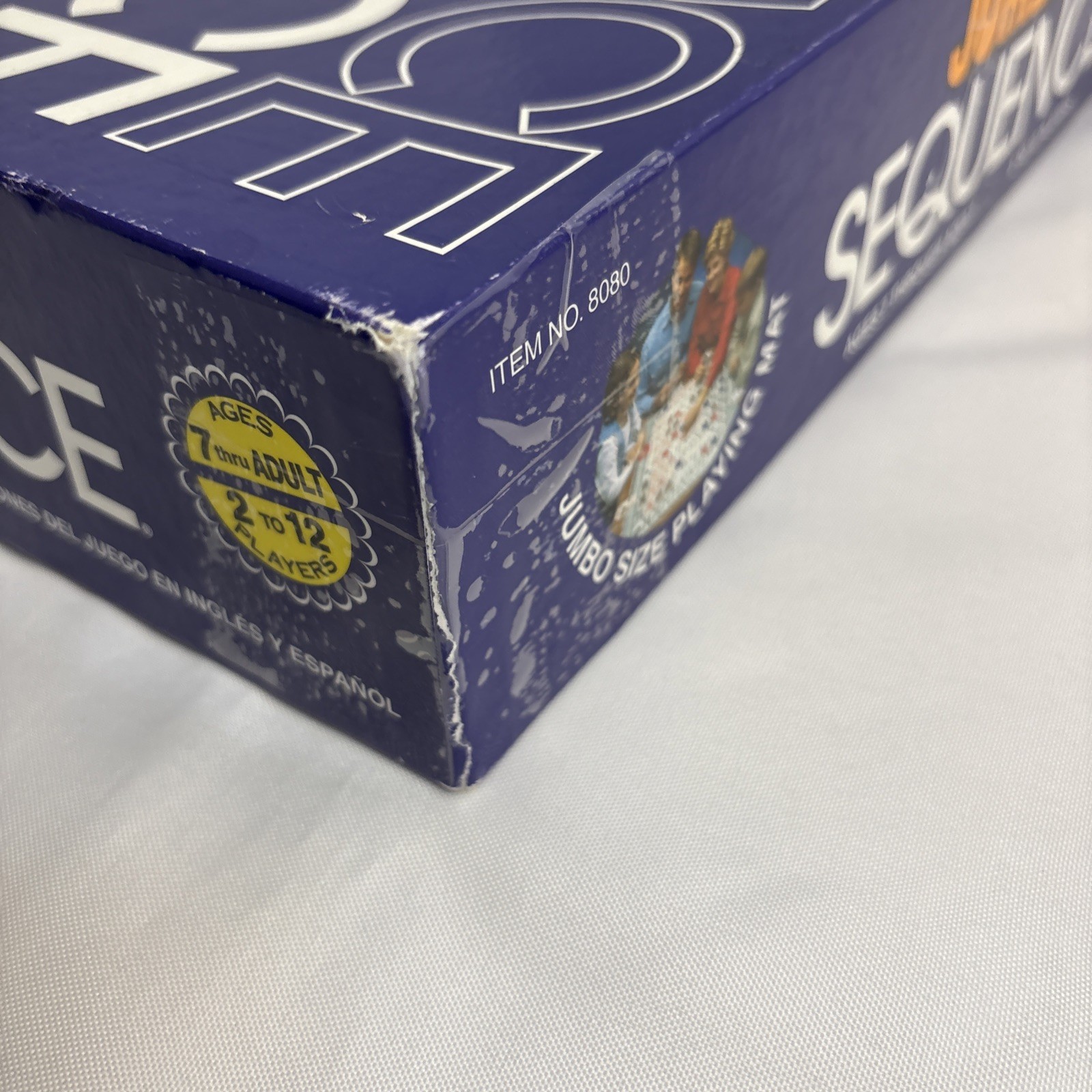 The Original Jumbo Sequence Board Game with Foldable 32″x27″ Mat COMPLETE